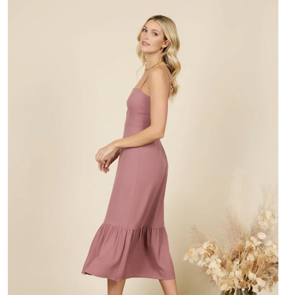Park & Fifth Singer Dress in Mauve